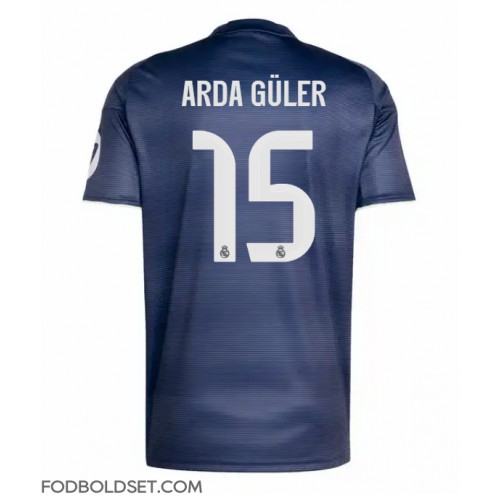 Real Madrid Arda Guler #15 Udebanetrøje 2025-26 Kortærmet